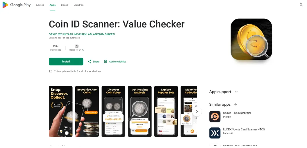 coin value checker